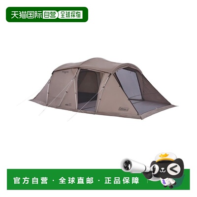 日本直邮Coleman 家庭帐篷 双室 露营 遮阳棚 ToughSpeed Dome 22