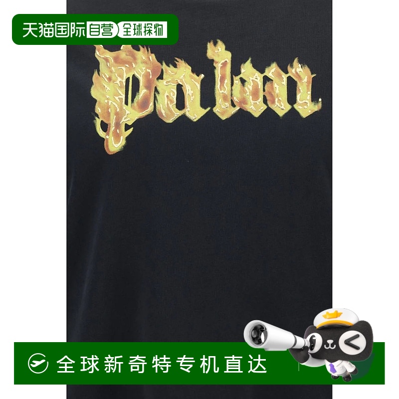 1h可退欧洲直邮PALM ANGELS男士T恤舒适透气休闲PMAA001F24JER00