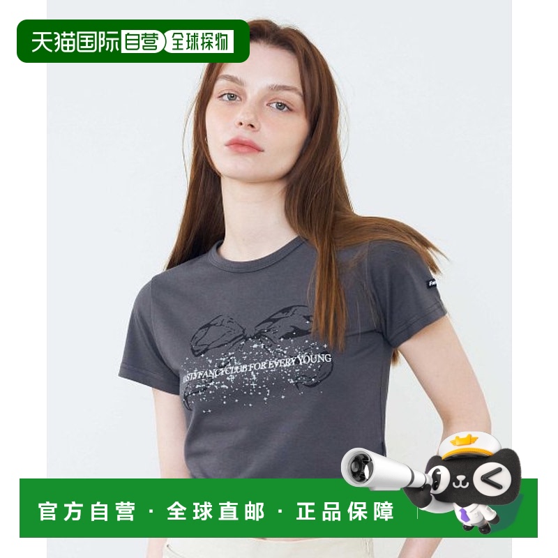 韩国直邮NASTY FANCY CLUB街头辣妹潮牌酷帅休闲时尚新款T恤F23QB
