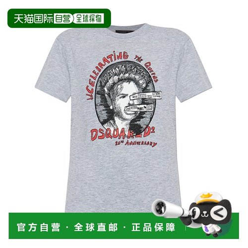 香港直邮DSQUARED2 女士T恤 S72GD0597S22146857M AW2025女装