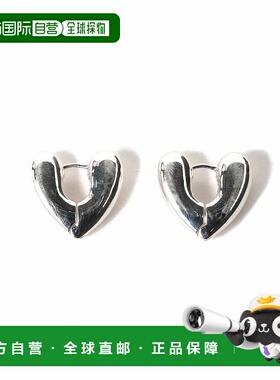 1h可退 日本直邮ANNIKA INEZ 女士心形吊坠耳环 S款 925纯银制作
