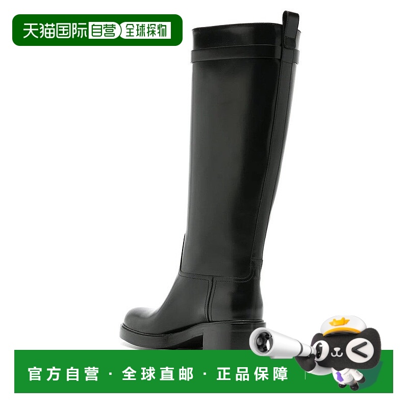 自营salvatore ferragamoRosalie Boot - black 美国奥莱直发
