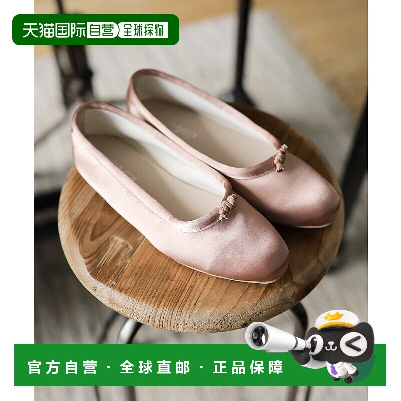 1h可退 日本直邮SESTO 女装 光泽缎面芭蕾平底鞋 柔软贴合 dtp170