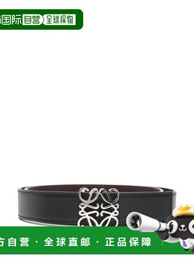 1h可退 香港直邮潮奢 LOEWE 罗意威 女士 Anagram 雙面腰帶 E821Z