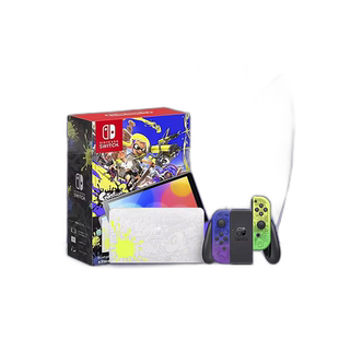 日本直邮Nintendo任天堂Switch oled喷射战士3斯普拉遁版限定主机