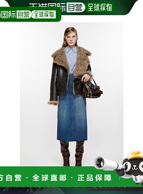 欧洲直邮ACNE(艾克妮)24新品 皮革和羊皮夹克羊毛