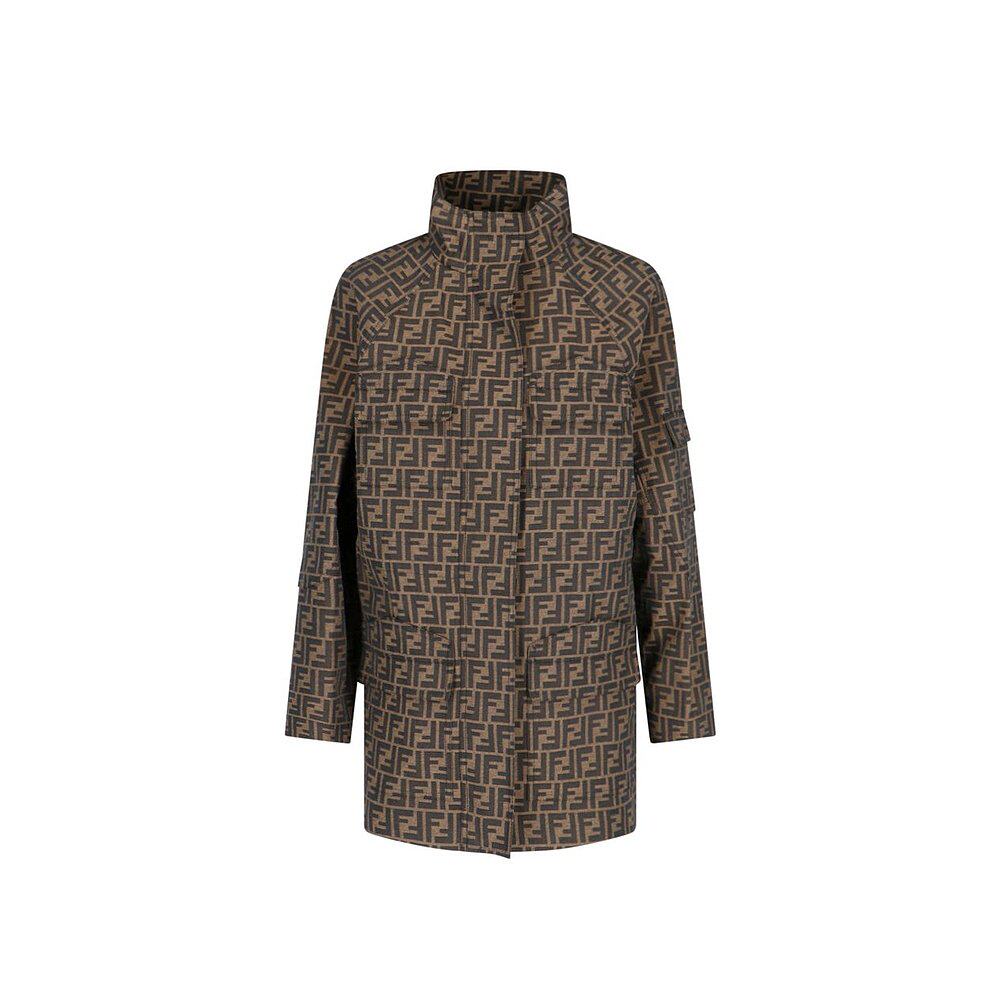 1h可退 香港直邮Fendi 芬迪 女士 长袖休闲夹克 FJ7817A5W3