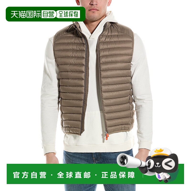 自营Save The Duck Adam Vest - grey 美国奥莱直发