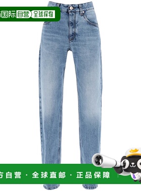 香港直邮BRUNELLO CUCINELLI 女士牛仔裤 MA095P5852C8990直筒裤