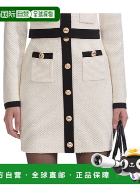 1h可退 香港直邮SELF-PORTRAIT 女士半身裙 SS25019SKC SS2025 白
