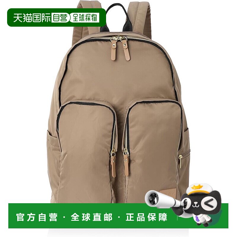 【日本直邮】Legat Largo 背包 活性防水 LT-D1272 女款 BE双肩包
