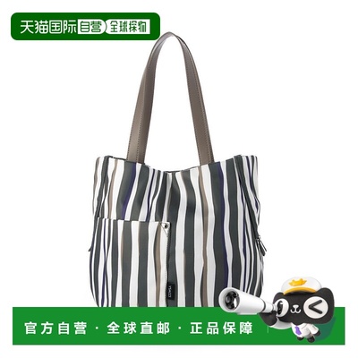 日本直邮Y'SACCS 伊扎克绘画条纹迷你托特包 [YS1509AW14630] 托