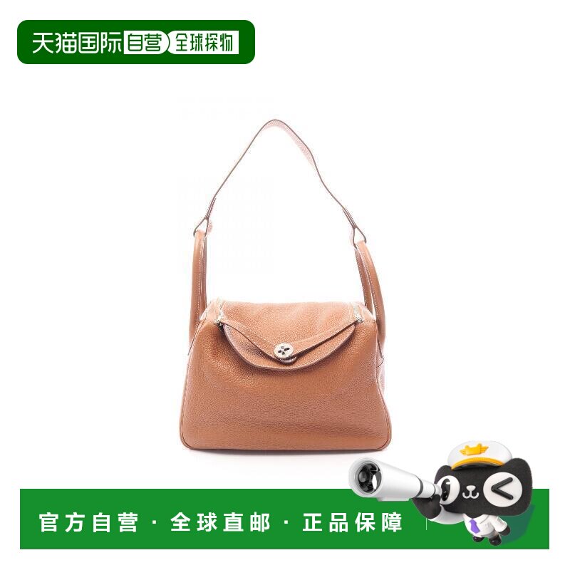 1h可退 日本直邮中古Hermes爱马仕女包A级95新lindy 30琳迪牛皮单