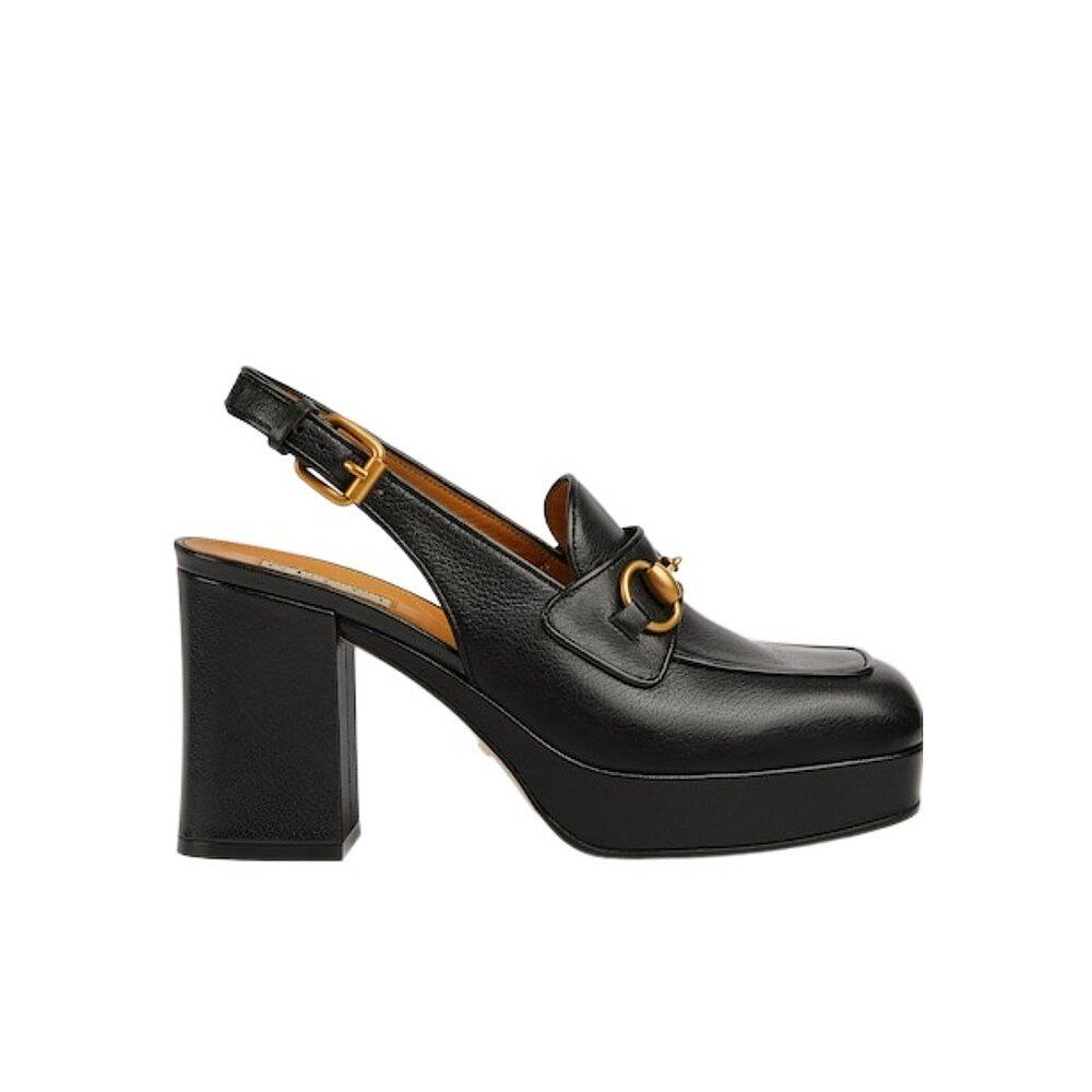Gucci 马衔扣高跟鞋 7715660G0V0