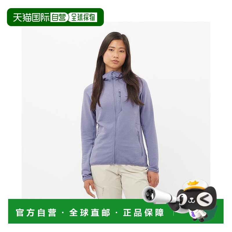 自营欧洲直邮Salomon萨洛蒙 ESSENTIAL LIGHTWARM系列女士蓝色聚