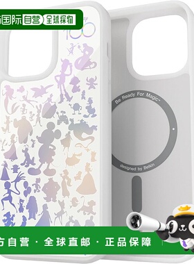 【日本直邮】Belkin贝尔金iPhone14Pro手机壳薄型白MSA010qcSL-DY