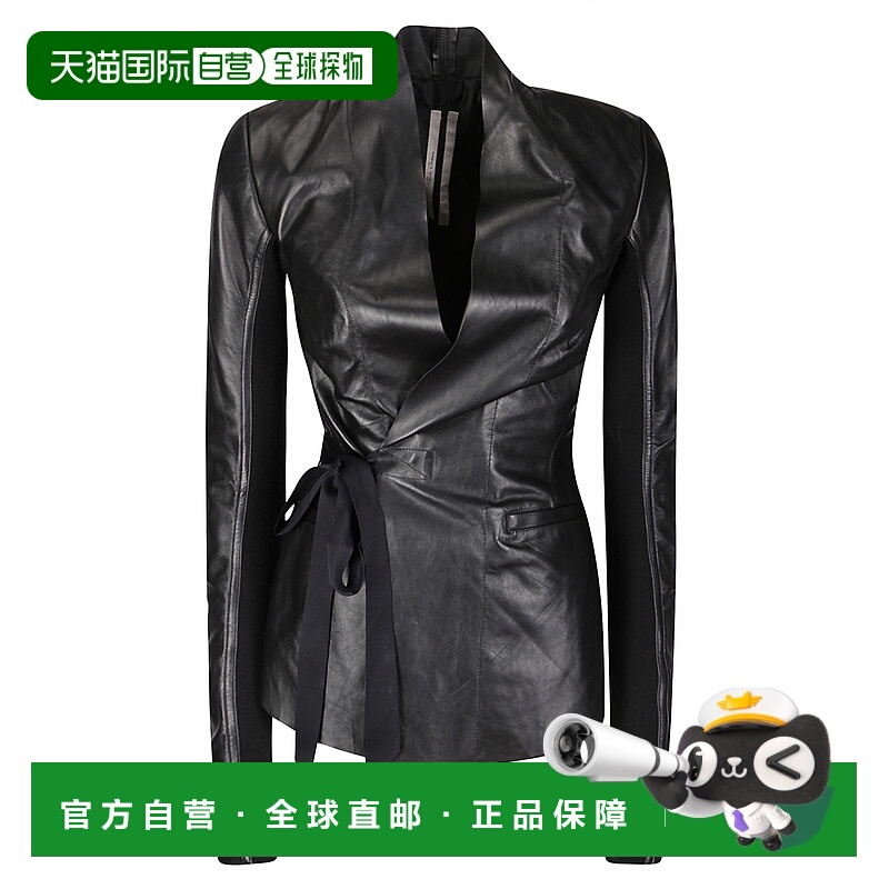 1h可退 香港直邮RICK OWENS 女士夹克 RP02E4707LBY09 AW2025 黑