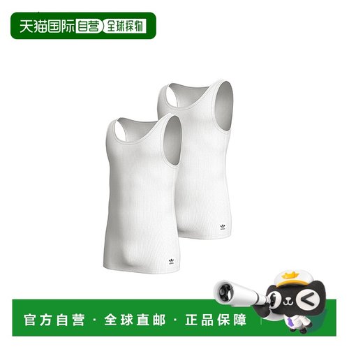 香港直邮Adidas Underwear阿迪達斯內衣2PK TANK TOP運動背心吊带