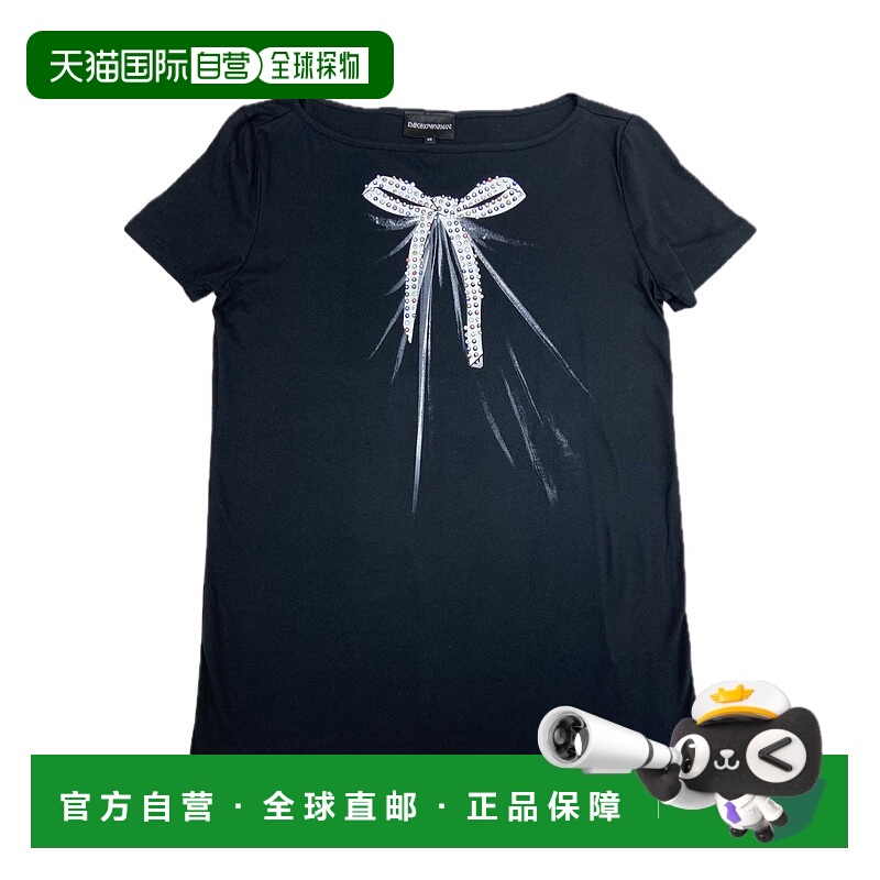 1h可退 香港直邮EMPORIO ARMANI 女士T恤 P2T04JP2K6J999 AW2021