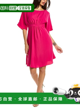 自营 Trina Turk Lindie 中长早秋新款连衣裙 粉色 美国奥莱直发