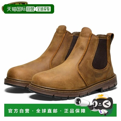 日本直邮KEEN 男士 San Jose Ninety Degree 切尔西软头工装靴103