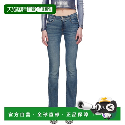 1h可退 香港直邮潮奢 Diesel 迪赛 女士 蓝色 Bootcut 1969 D-Ebb