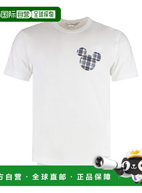 香港直邮Comme Des Garcons 圆领短袖T恤 FOT028S25
