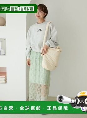 日本直邮emmi 女装 尼龙填充感大容量托特包 A4收纳拉链袋 13WGB2