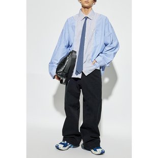 AW2024 BALENCIAGA 809012TRM049167 衬衫 白色 男士