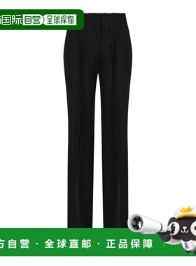 1h可退 香港直邮The Attico 女士 黑色初剪羊毛裤子 251WCP00274W