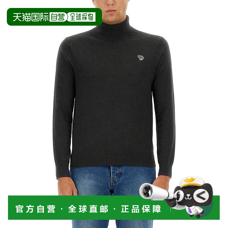 1h可退 香港直邮Paul Smith 男士 斑马纹拼缀衬衫 M2R532XZN22226