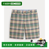 日本直邮 20岁男孩 适合8 Bedford 棉质马德拉斯短裤