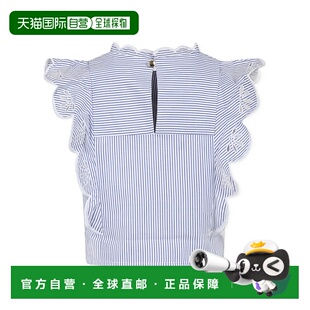 C20472N48 女童衬衫 SS2025 白色 1h可退 圆领短袖 香港直邮CHLOÉ