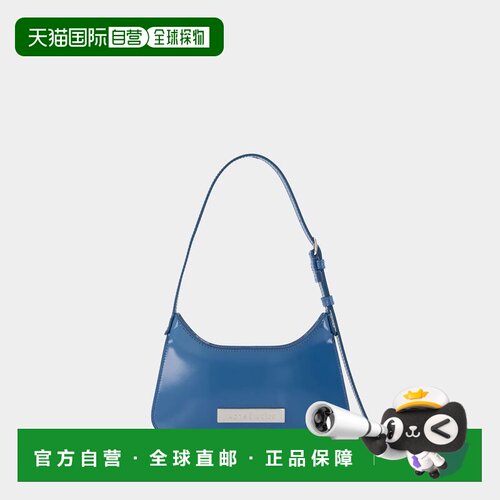 1h可退 香港直邮ACNE STUDIOS 女士斜挎包 A10377822 SS2025 蓝色