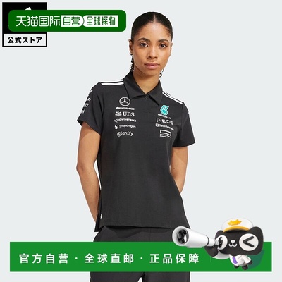 日本直邮 adidas 摩托运动 MERCEDES-AMG PETRONAS F1 团队女士性