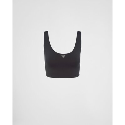 PRADA(普拉达) 女士弹力平纹针织上衣