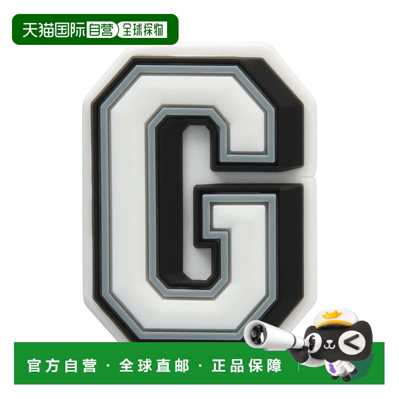 日本直邮crocs Jibbitz字母G 鞋饰