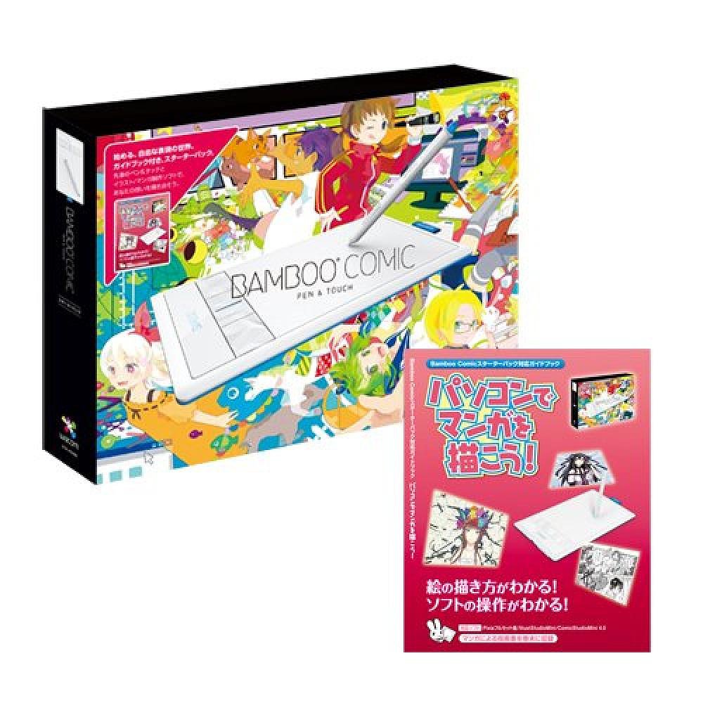日本直邮Wacom Bamboo Comic数位屏笔平板电脑带说明指南
