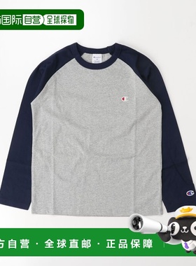 1h可退 日本直邮冠军 Champion儿童宽松版型长袖T恤 CKY40337Z