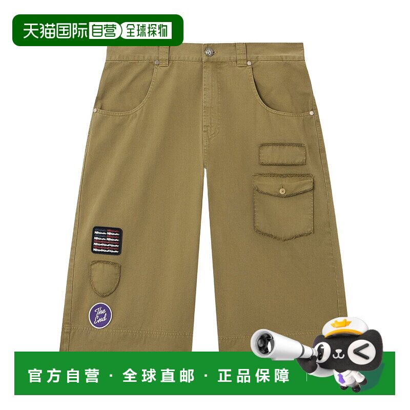 香港直邮PALM ANGELS 男士短裤 PMCB05AF25FAB0015884 AW2025工装图片