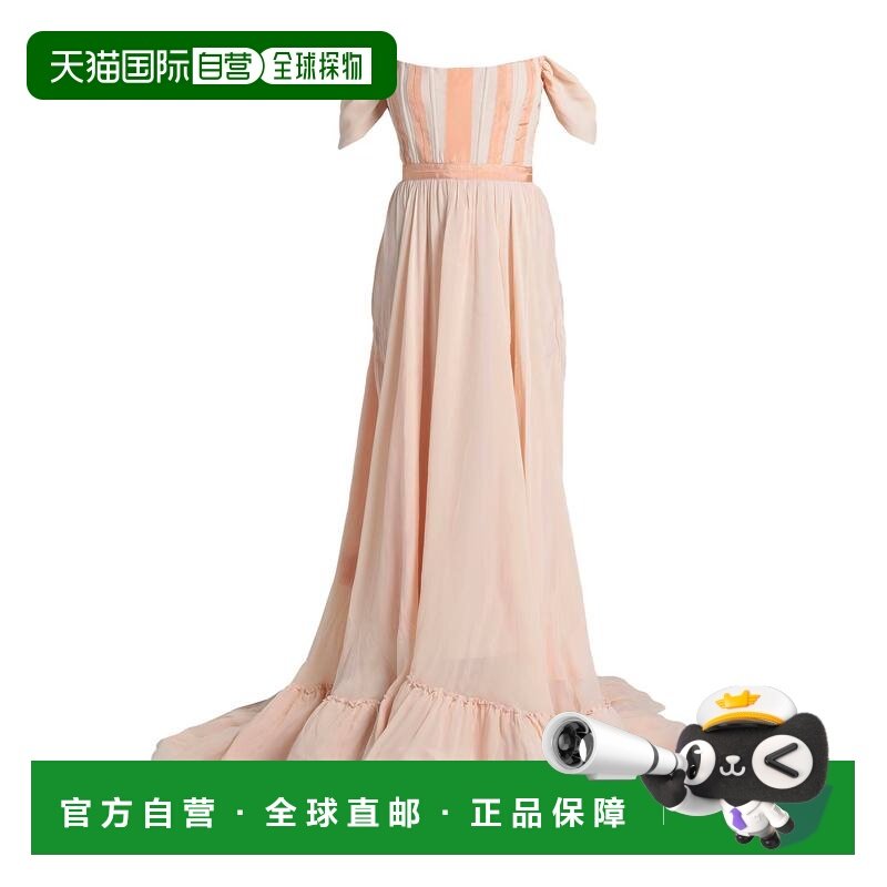 1h可退 香港直邮Pinko 品高 女士 长款连衣裙 pink粉色 舒适时尚,女装/女士精品,连衣裙,淘宝优惠券,粉丝福利购,淘宝优惠卷