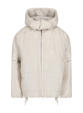 潮奢 moncler 女士 MONCLER GENIUS 白色夹克 09T1A00004M5010050