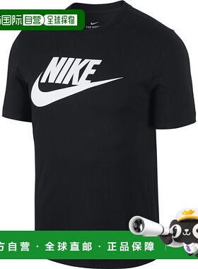 日本直邮Nike Futura Icon S/ST 衬衫 黑色/(白色) njp-ar5005-01