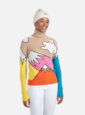 Rossignol 女士 JCC 山地套头衫（米色山地） RLNWO1484000L