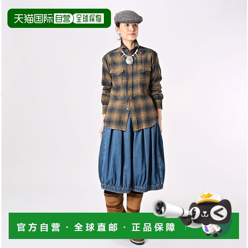 1h可退 日本直邮45R 金班尼尔的908《伊苏》短袖衬衫（靛蓝色）