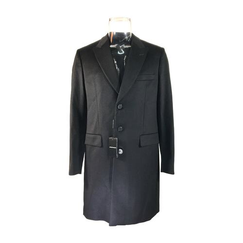 Emporio Armani 单排扣羊毛大衣 P1L640P1641