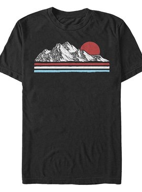 Fifth Sun|男士 Snow Peak 短袖圆领 T 恤