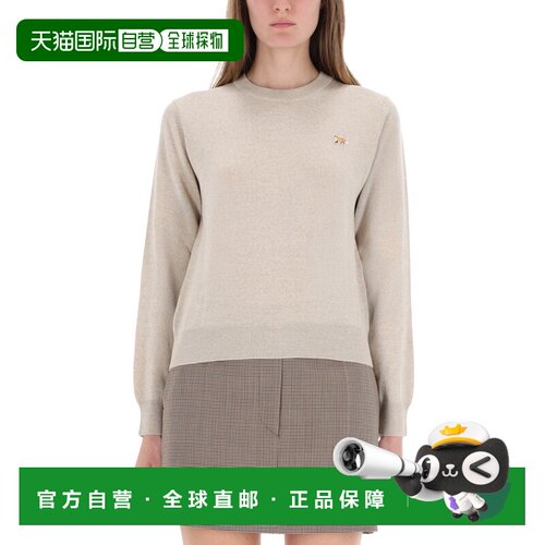 1h可退 香港直邮MAISON KITSUNÉ 女士针织衫 PW00801KT1181H218 C
