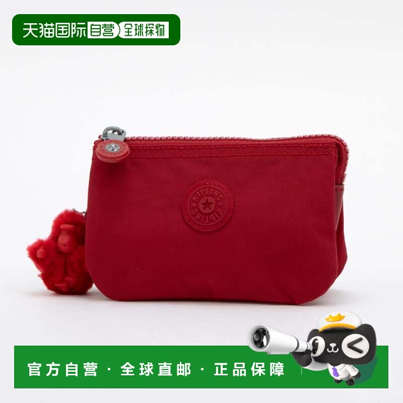 日本直邮Kipling CREATIVITY S 化妆包 Ruby Red背包收纳包图片