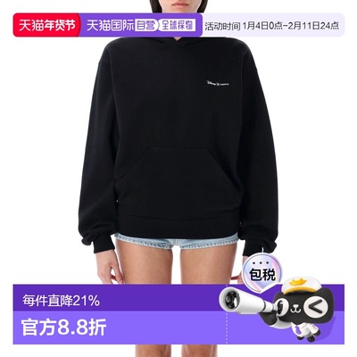 1h可退 香港直邮Coperni 女士 COLLECTOR 连帽衫 DJS15F5018CBLK